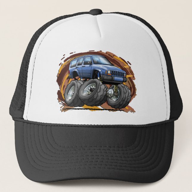 Blue_Cherokee Truckerkappe (Vorderseite)