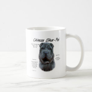 Blue Chinese Shar Pei History, Sharpei, Shar-pei Tasse