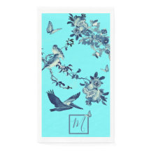 Blue Chinoiserie Floral