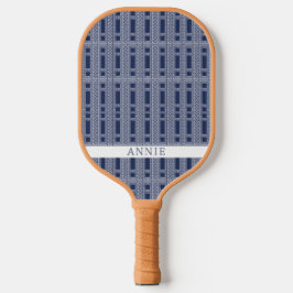 Blue Chinoisserie Personalisiert Pickleball Paddle