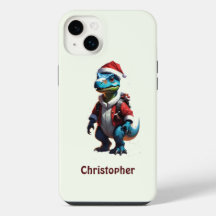 Blue Christmas Dinosaurier