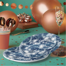 Blue Christmas Paper Teller "Jesus is the Reason"