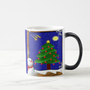 Blue Christmas Tasse