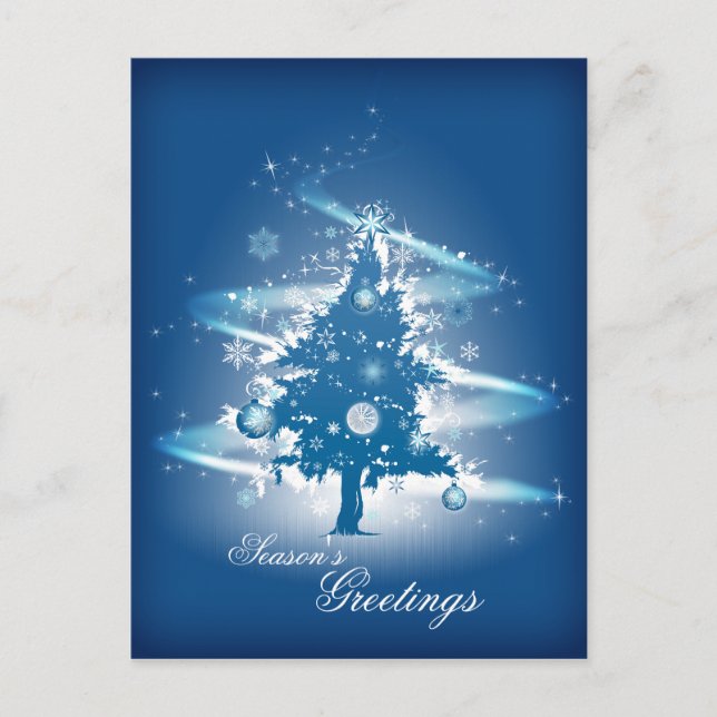 Blue Christmas Tree Weihnachten (Vorderseite)