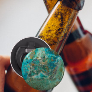 Blue Chrysocolla Mineral Stone Flaschenöffner