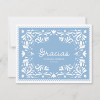 Blue Cielito Lindo Danke, Card