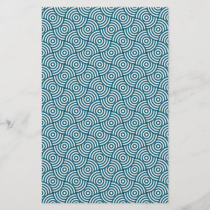 Blue Circle Soap Wrap Paper Sheet