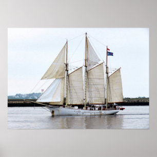 Blue Clipper Poster