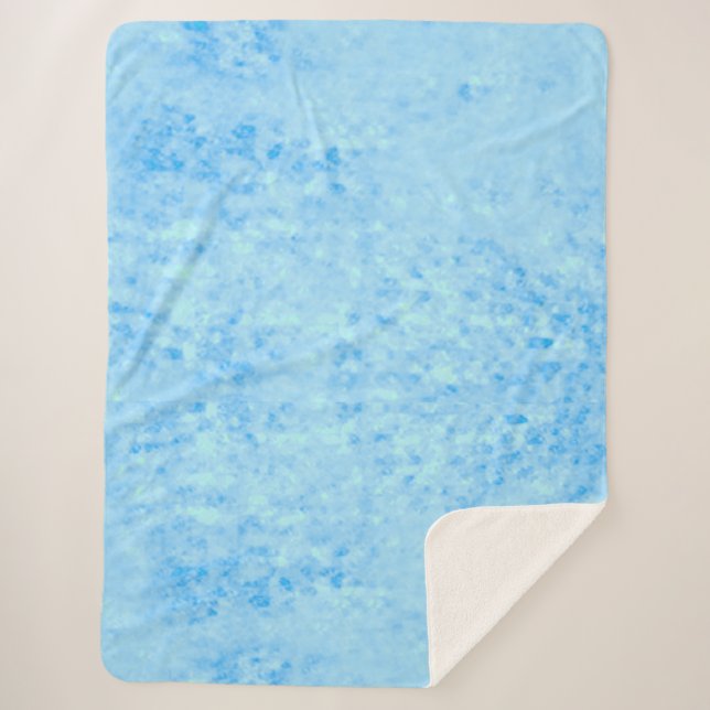 Blue Cloud Blanket Sherpadecke (Vorderseite)
