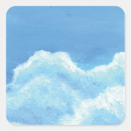 Blue Clouds Stickers
