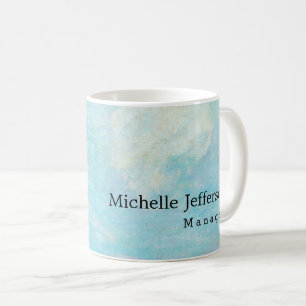 Blue Clouds von Gauguin Stilvolle Klassik Dein Nam Kaffeetasse