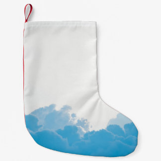 BLUE CLOUUUES UNTER WEISSER LUFT KLEINER WEIHNACHTSSTRUMPF