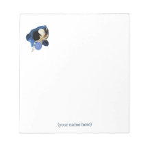 Blue Coastal Floral Japandi Minimalistisch