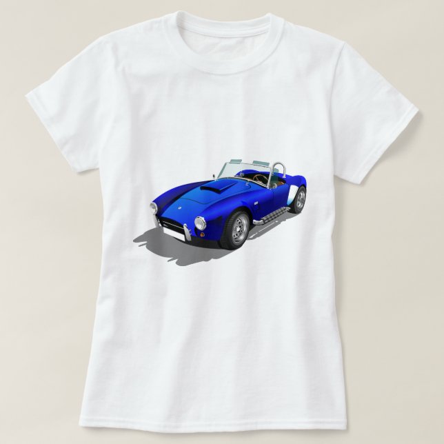 Blue Cobra Car T-Shirt (Design vorne)