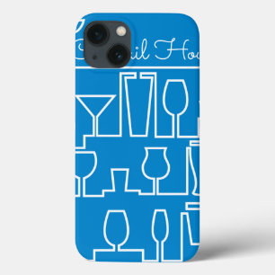 Blue Cocktail Party Case-Mate iPhone Hülle