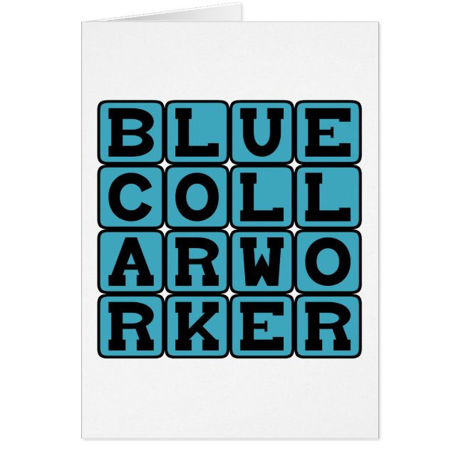 Blue Collar Worker, Salz der Erde (Vorne)