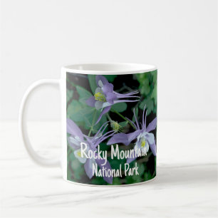 Blue Columbines, Rocky Mountain National Park Kaffeetasse