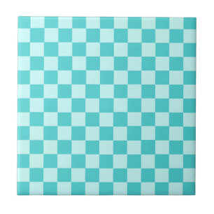Blue Combination Classic Checkerboard von STaylor Fliese