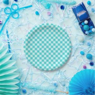 Blue Combination Classic Checkerboard von STaylor Pappteller