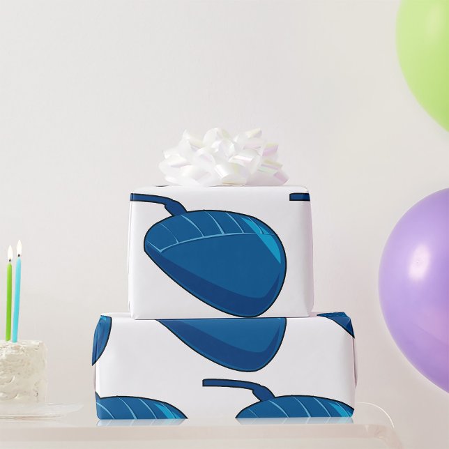 Blue Computer Mouse Geschenkpapier (Von Creator hochgeladen)