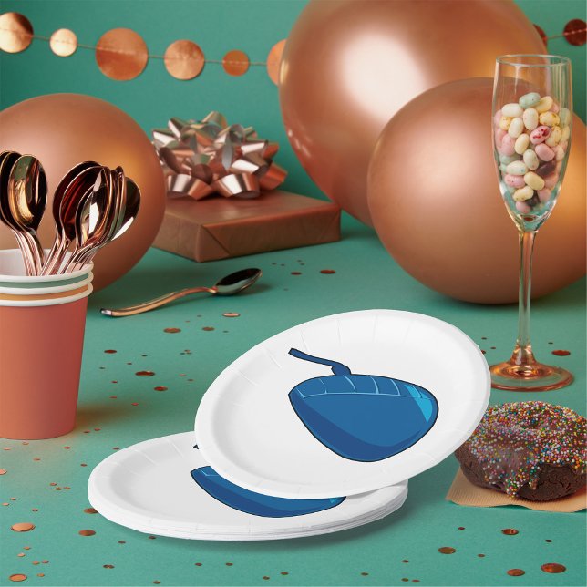 Blue Computer Mouse Pappteller (Von Creator hochgeladen)