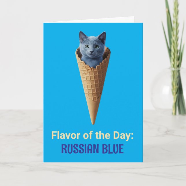 Blue Cone Karte (Vorderseite)