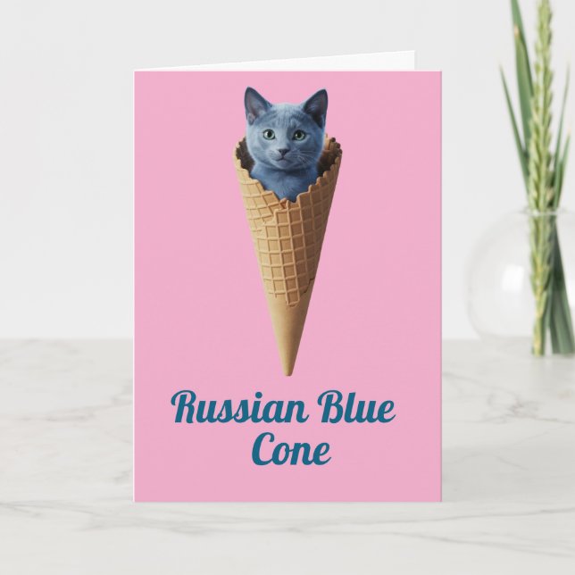 Blue Cone Karte (Vorderseite)