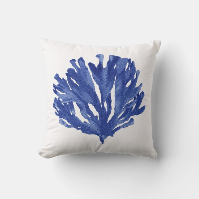 Blue Coral Pillow Kissen (Vorderseite)