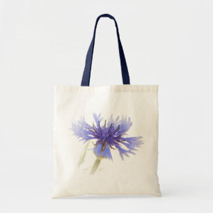 Blue Cornflower Tote Bag Tragetasche