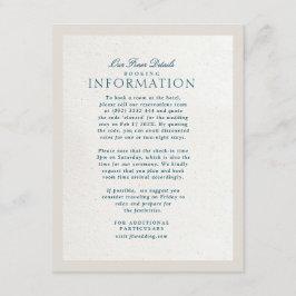 Blue Cotswolds Imitats Handmade Paper Details Hoch Begleitkarte