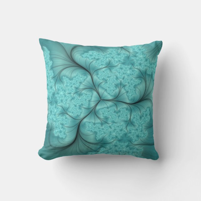 Blue Cotton Candy Pillow Kissen (Vorderseite)