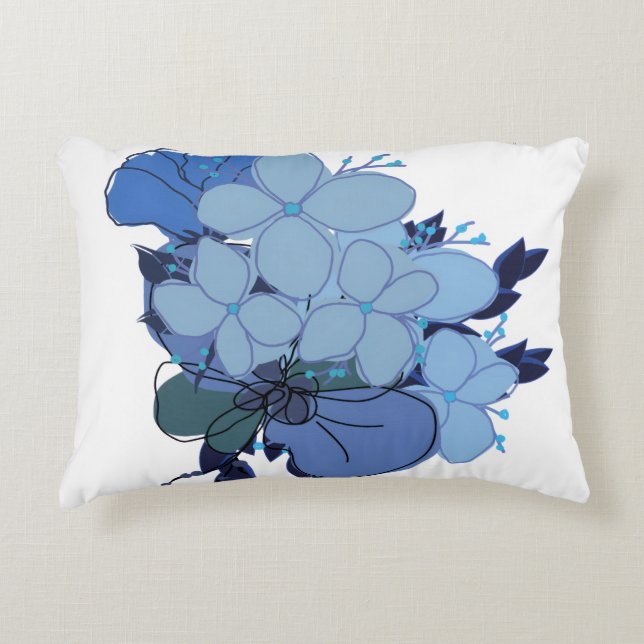 Blue Couch Pillow Dekokissen (Vorderseite)