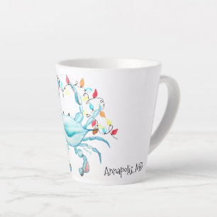 Blue Crab Christmas Mug Milchtasse