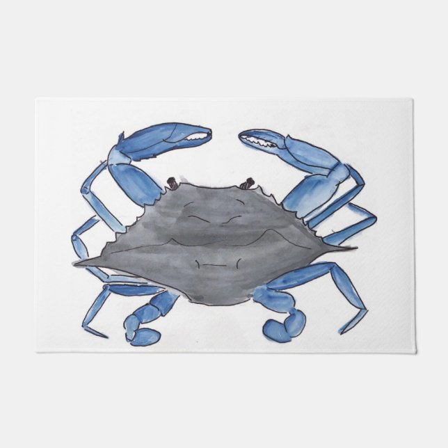 Blue Crab Doormat Fußmatte (Vorderseite)
