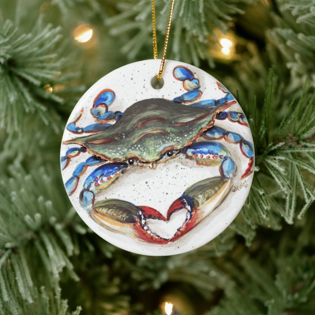 Blue Crab Ornament (Baum)