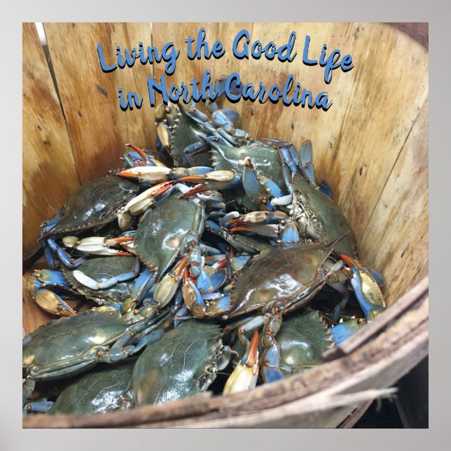 Blue Crabs - Das gute Leben in North Carolin Poster (Vorne)