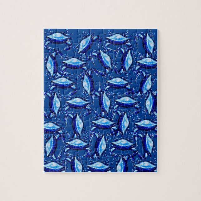Blue Crabs Jigsaw Puzzle Daisy (Vertikal)