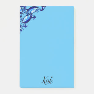 Blue Crabs Post-it Klebezettel