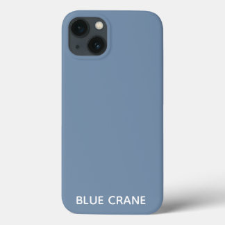 Blue Crane blauer Farbname Case-Mate iPhone Case