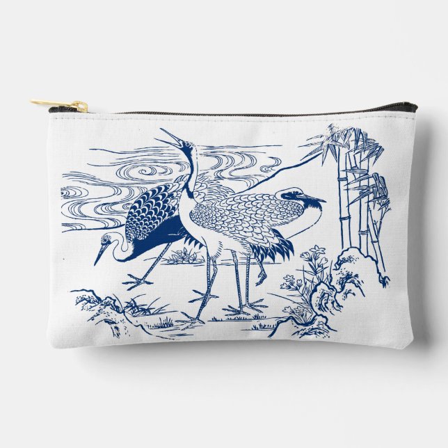 Blue Crane Zubehörtasche (Vorderseite)