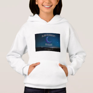 Blue Croissant Hoddie Hoodie
