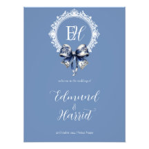 Blue Croquette Inspiriert Begrüßungszeichen