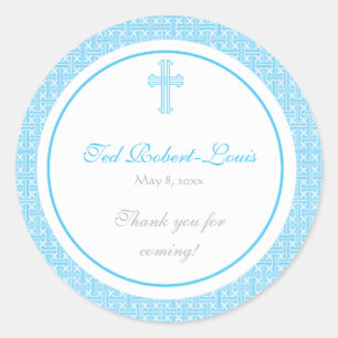 Blue Cross Address Label/Favor Sticker