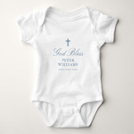Blue Cross Personalisiert BaptisOutfit Baby Strampler
