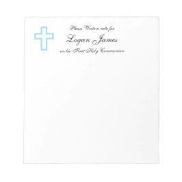 Blue Cross Personalisiert Notepad Notizblock