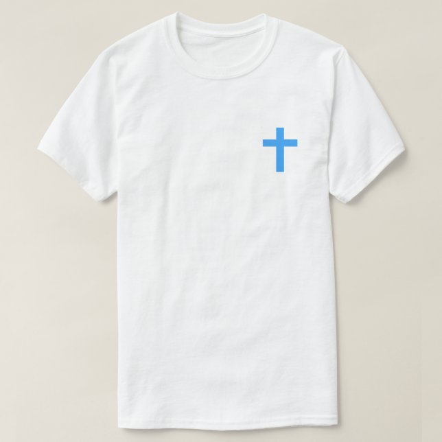 Blue Cross T - Shirt (Design vorne)