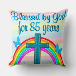 BLUE CROSS UND RAINBOW 85. GEBURTSTAG PILLOW KISSEN