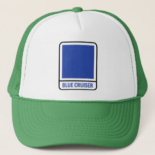 Blue Cruiser Trucker Hat Truckerkappe