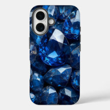 Blue Crystal Aesthetic Phone Case