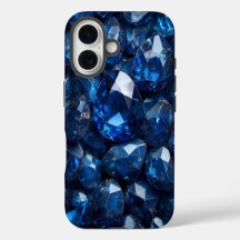 Blue Crystal Aesthetic Phone Case